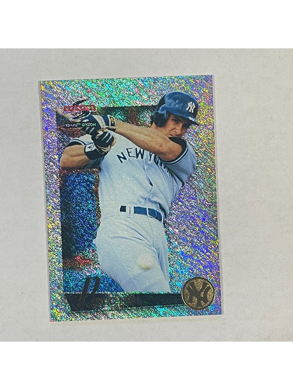 1995 Score Summit Edition #77 Paul ONeill Nth Degree New York Yankees Card